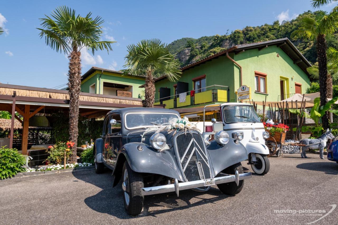 Bamboohouse Motel Riazzino Exterior foto